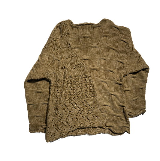 1980s Miss Takao Mixed-stitch Knit Sweater