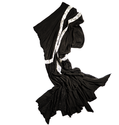 AW2005 Junya Watanabe Laced Reconstructed Dress