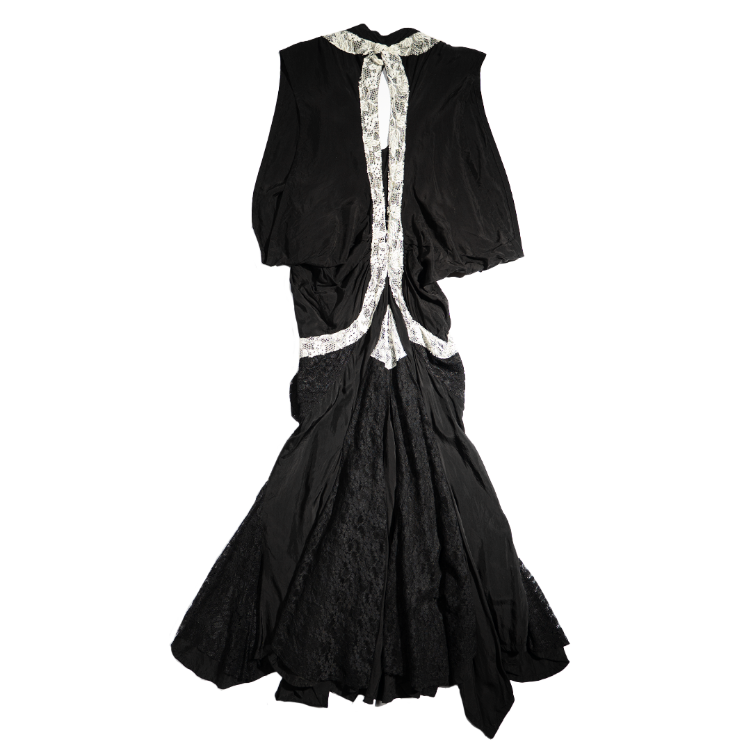 AW2005 Junya Watanabe Laced Reconstructed Dress