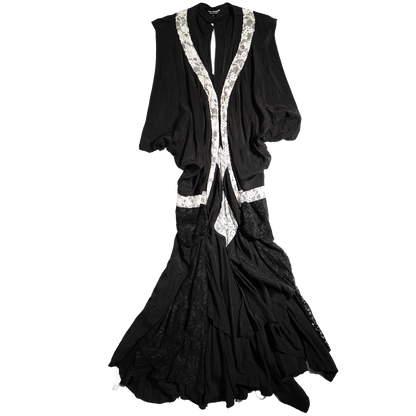 AW2005 Junya Watanabe Laced Reconstructed Dress