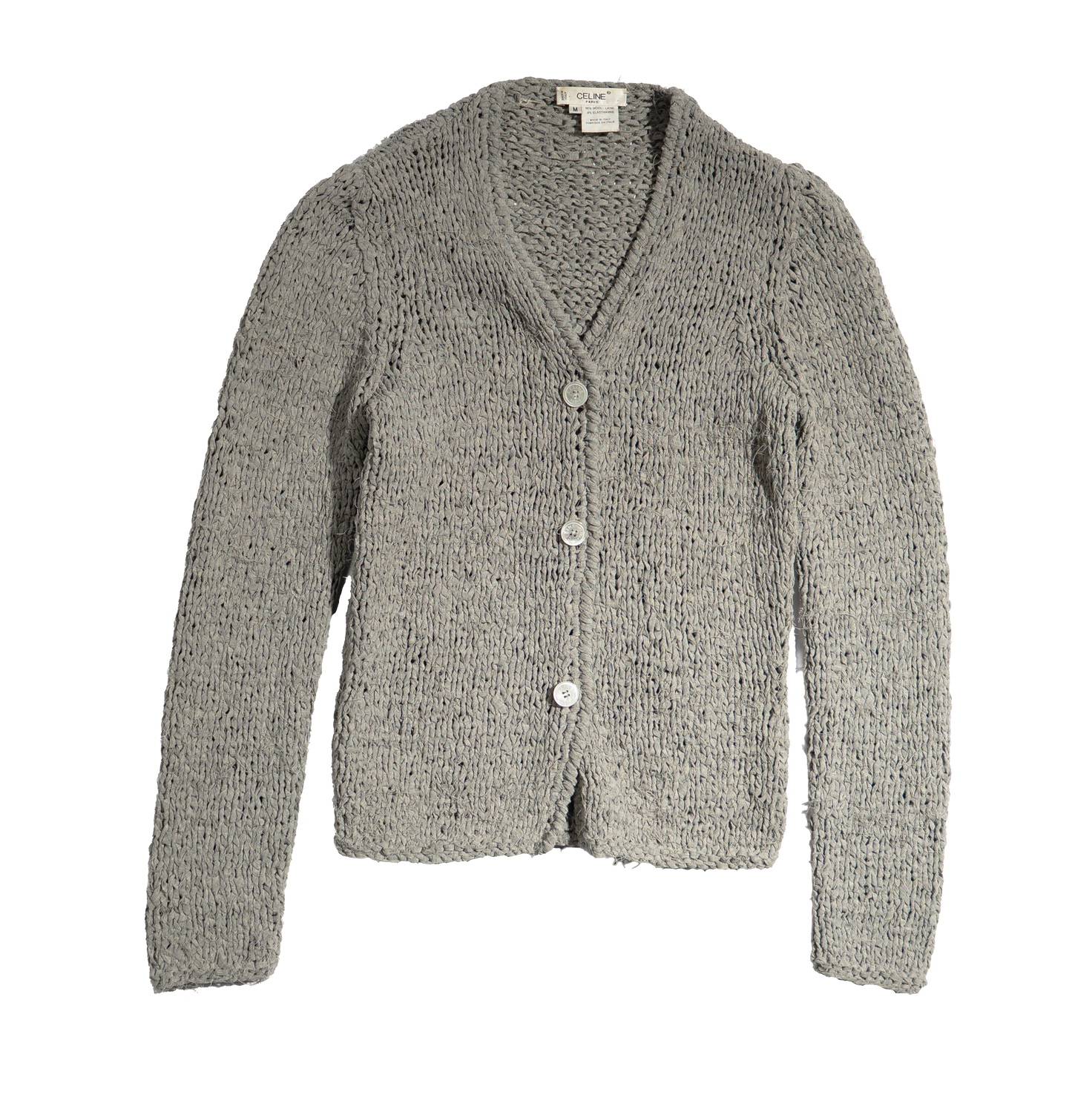 1990s Celine Sakiori Knit Cardigan