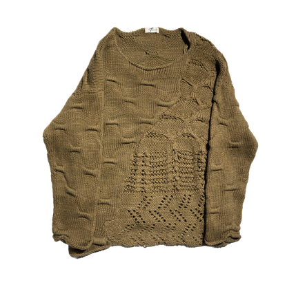 1980s Miss Takao Mixed-stitch Knit Sweater