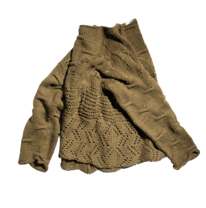 1980s Miss Takao Mixed-stitch Knit Sweater