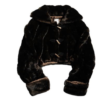 Options by Versace Fake Fur Jacket