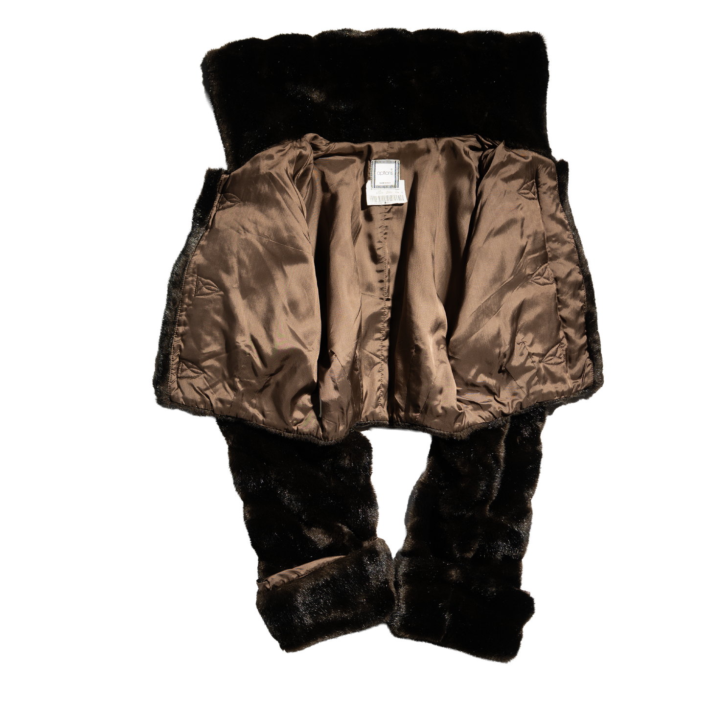 Options by Versace Fake Fur Jacket
