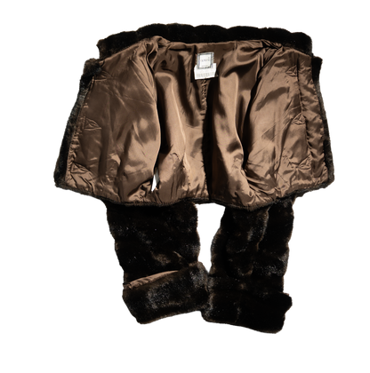 Options by Versace Fake Fur Jacket