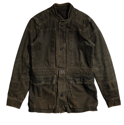 Rick Owens SLAB Brown Denim Jacket