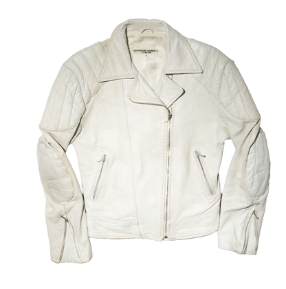 1980s Katharine Hamnett Biker Jacket
