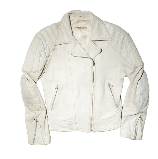1980s Katharine Hamnett Biker Jacket