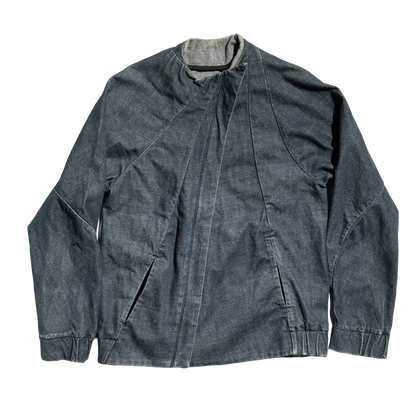 threeASFOUR Structured Zip-up Denim Jacket
